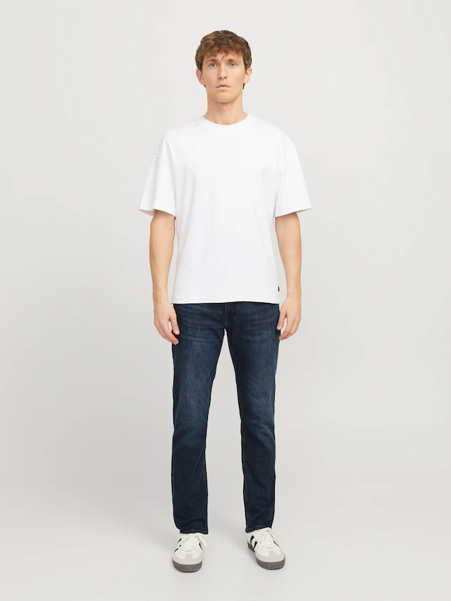 Jack & Jones »JJICLARK im Used-Look, Stretchkomfort und niedrige Leibhöhe« Baumwollmischung, regular fit