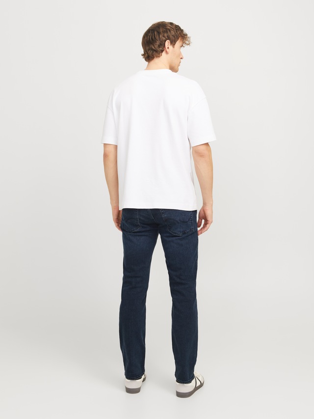 Jack & Jones »JJICLARK im Used-Look, Stretchkomfort und niedrige Leibhöhe« Baumwollmischung, regular fit