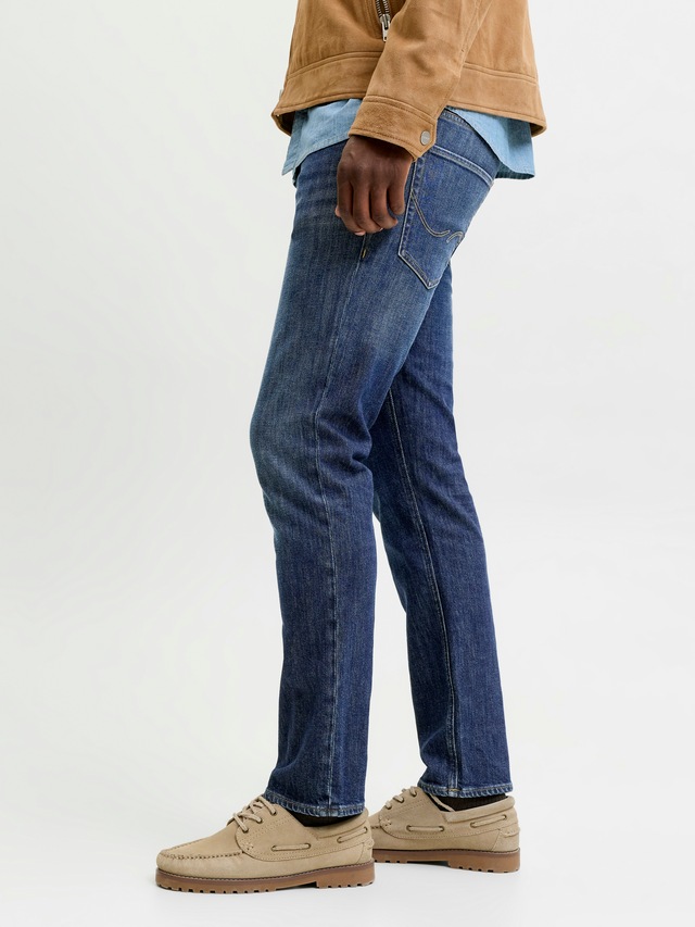 Jack & Jones »JJICLARK im Used-Look, Stretchkomfort und niedrige Leibhöhe« Baumwollmischung, regular fit