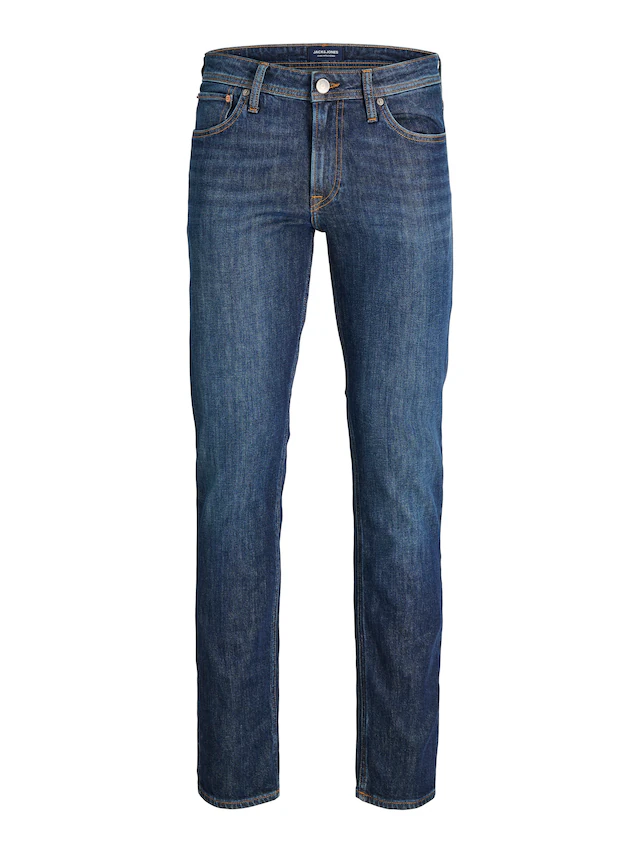 Jack & Jones »JJICLARK im Used-Look, Stretchkomfort und niedrige Leibhöhe« Baumwollmischung, regular fit