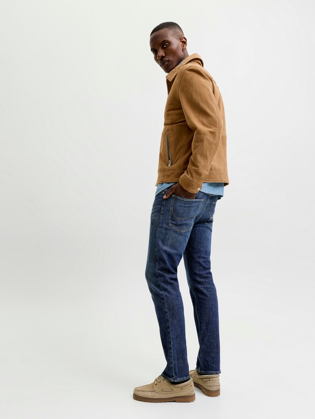 Jack & Jones »JJICLARK im Used-Look, Stretchkomfort und niedrige Leibhöhe« Baumwollmischung, regular fit