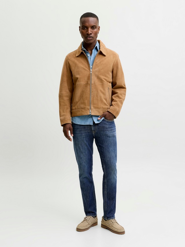 Jack & Jones »JJICLARK im Used-Look, Stretchkomfort und niedrige Leibhöhe« Baumwollmischung, regular fit