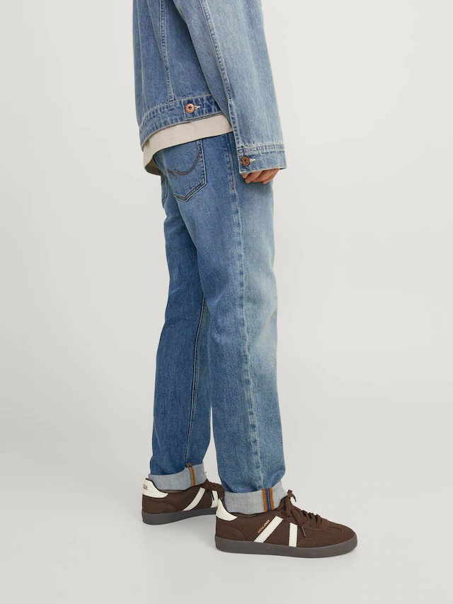 Jack & Jones »JJICLARK im Used-Look, Stretchkomfort und niedrige Leibhöhe« Baumwollmischung, regular fit