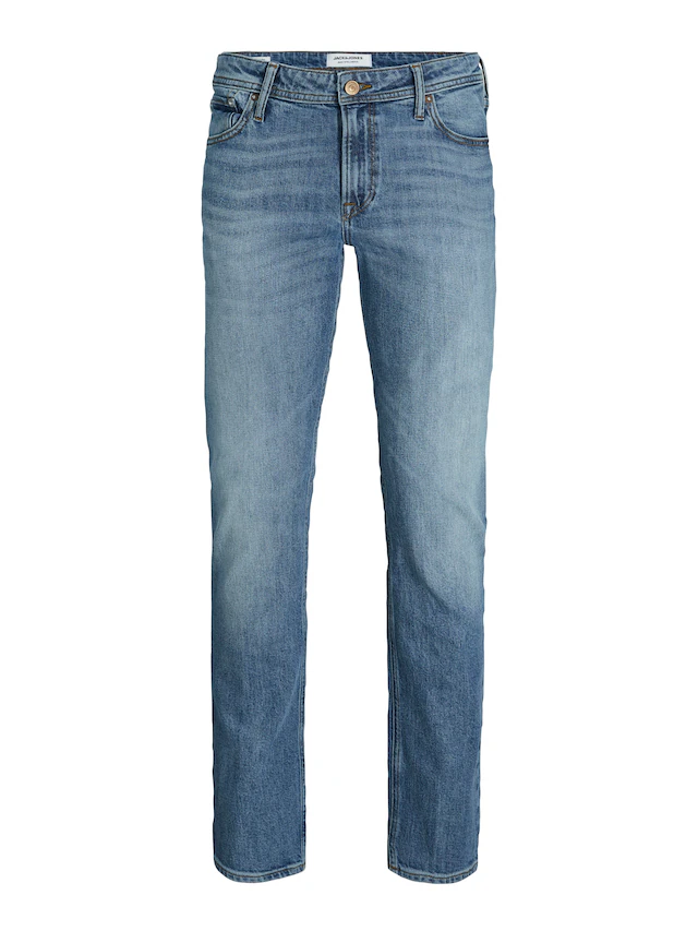 Jack & Jones »JJICLARK im Used-Look, Stretchkomfort und niedrige Leibhöhe« Baumwollmischung, regular fit
