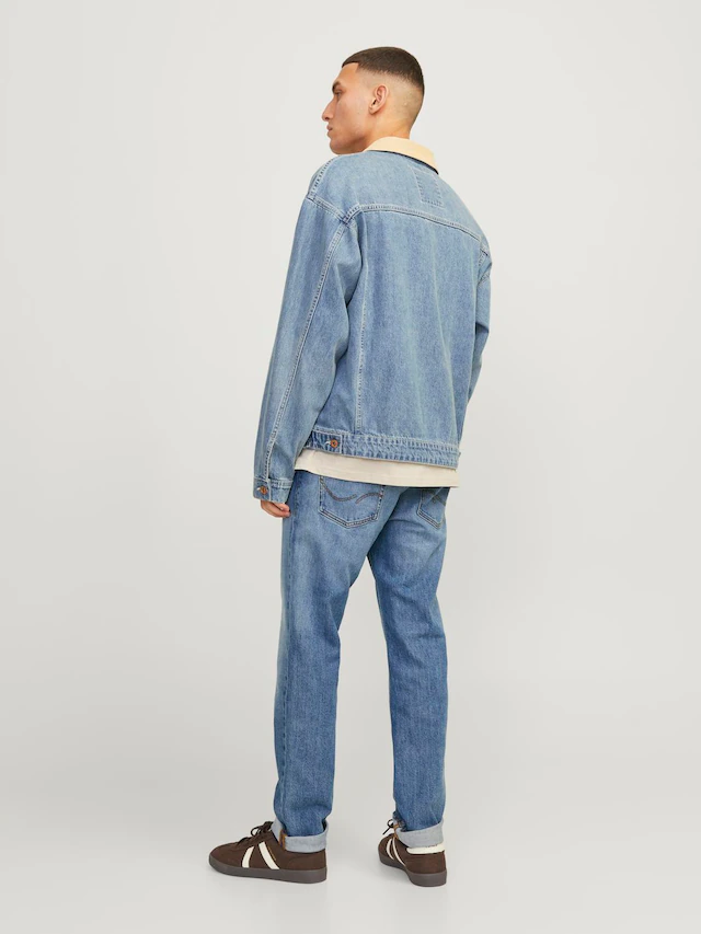 Jack & Jones »JJICLARK im Used-Look, Stretchkomfort und niedrige Leibhöhe« Baumwollmischung, regular fit
