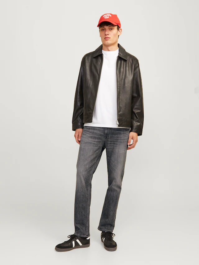 Jack & Jones »JJICLARK im Used-Look, Stretchkomfort und niedrige Leibhöhe« Baumwollmischung, regular fit
