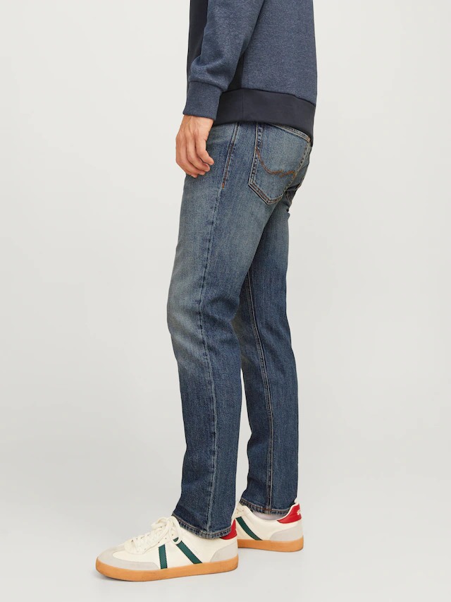 Jack & Jones »JJICLARK im Used-Look, Stretchkomfort und niedrige Leibhöhe« Baumwollmischung, regular fit