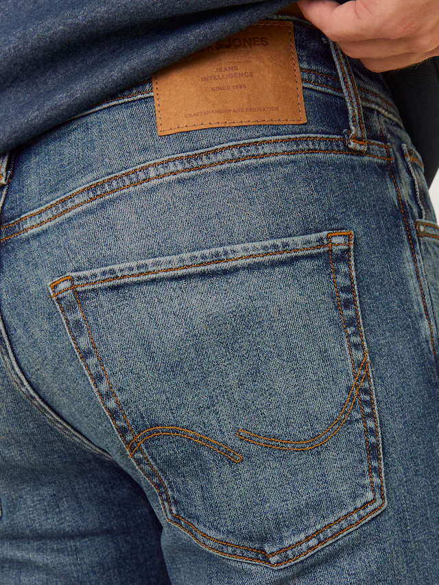 Jack & Jones »JJICLARK im Used-Look, Stretchkomfort und niedrige Leibhöhe« Baumwollmischung, regular fit
