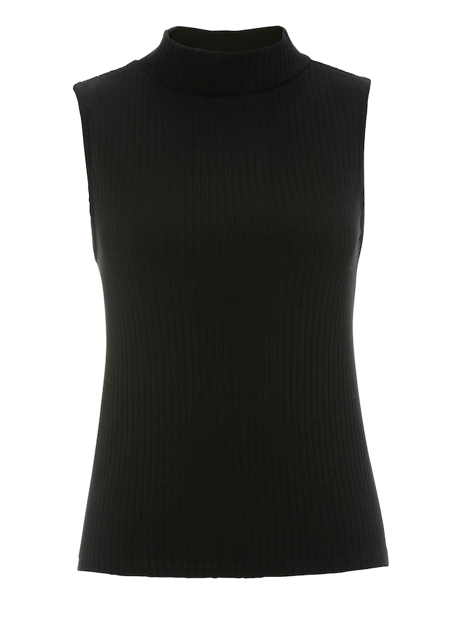 Aniston CASUAL Tanktop mit Stehkragen