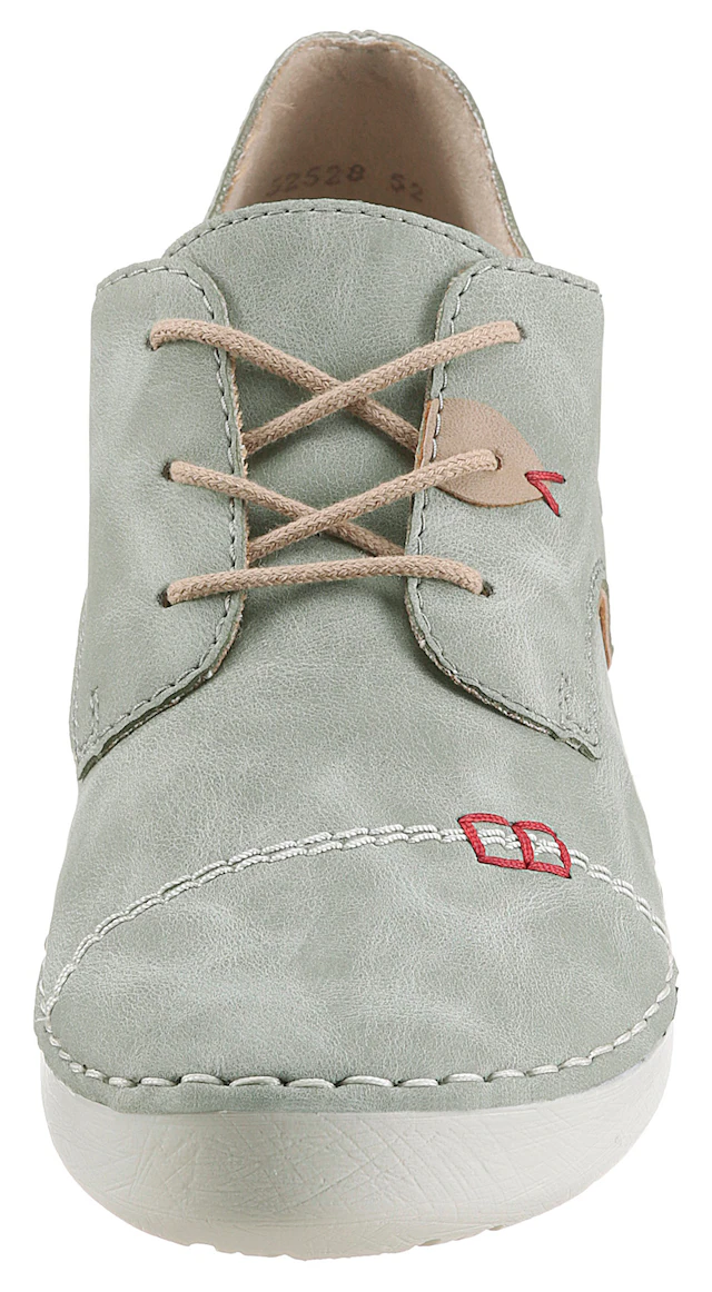 Rieker Sneaker im Sportslook, Freizeitschuh, Halbschuh, Schnürschuh