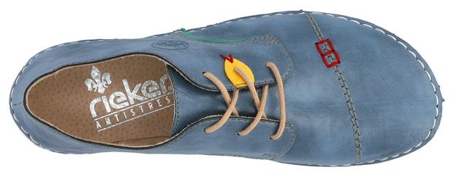 Rieker Sneaker im Sportslook, Freizeitschuh, Halbschuh, Schnürschuh