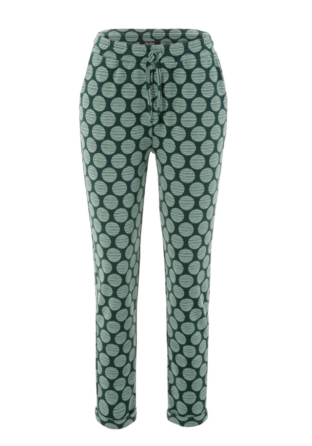Aniston SELECTED Schlupfhose mit gestreiften Punkten