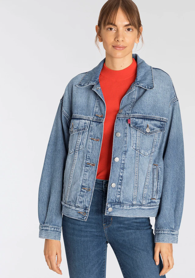 Levi's® Jeansjacke »90S TRUCKER« mit Umlegekragen
