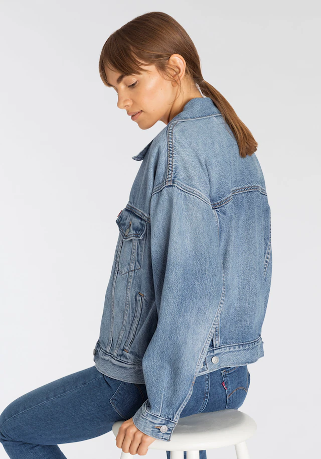 Levi's® Jeansjacke »90S TRUCKER« mit Umlegekragen