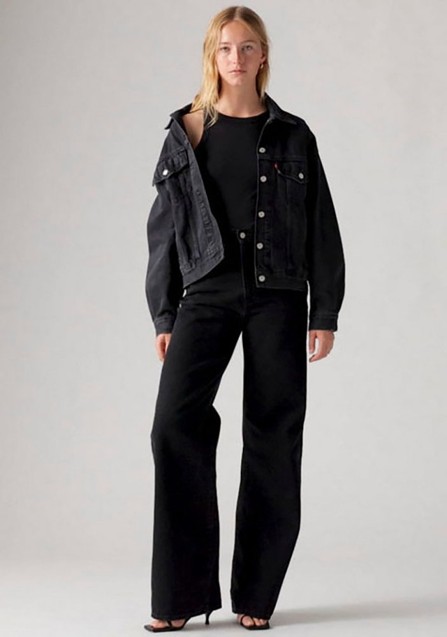 Levi's® Jeansjacke »90S TRUCKER« mit Umlegekragen