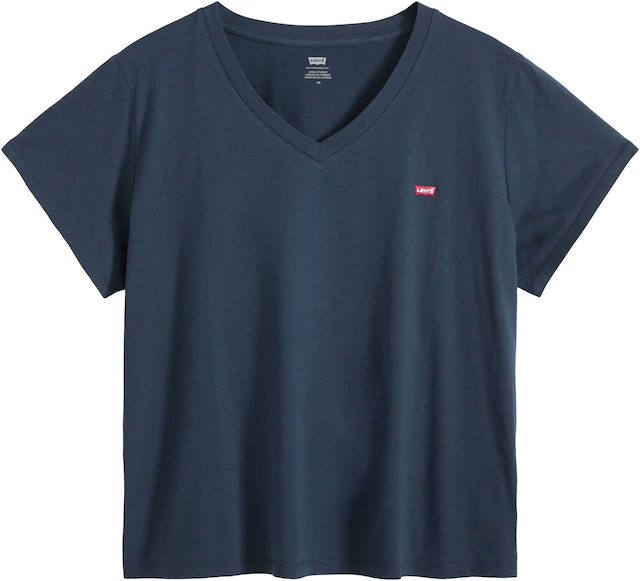 Levi's® Plus V-Shirt »V NECK TEE« Figurumspielende Passform