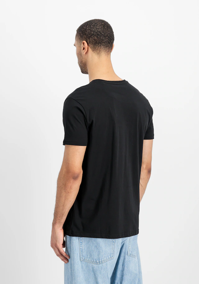 Alpha Industries Rundhalsshirt »Label T 2 Pack« Packung, 2er-Pack, 2 Stk.