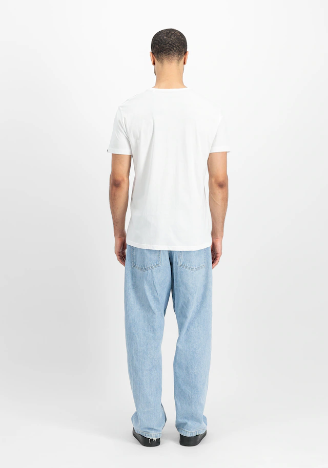 Alpha Industries Rundhalsshirt »Label T 2 Pack« Packung, 2er-Pack, 2 Stk.