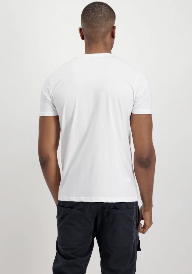 Alpha Industries Rundhalsshirt »Label T 2 Pack« Packung, 2er-Pack, 2 Stk.
