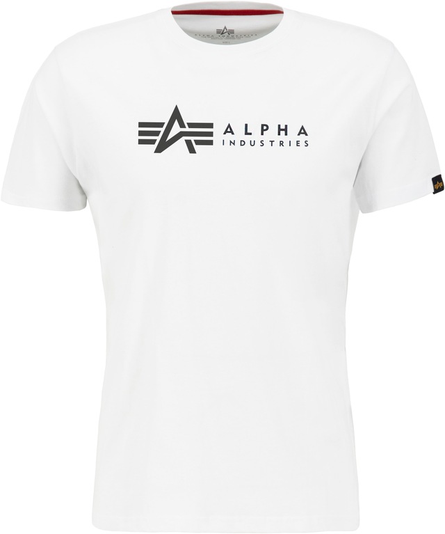 Alpha Industries Rundhalsshirt »Label T 2 Pack« Packung, 2er-Pack, 2 Stk.