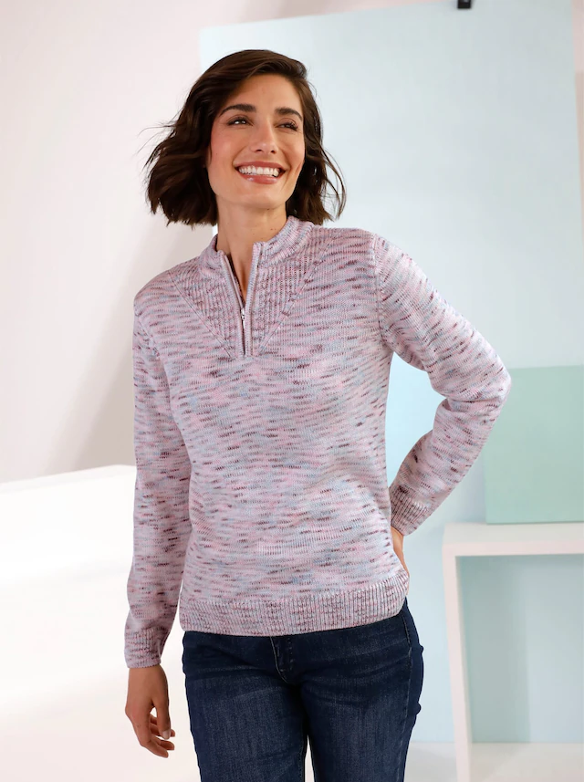 Classic Basics Stehkragenpullover »Pullover«