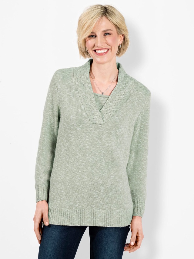 Classic Basics V-Ausschnitt-Pullover »Pullover«