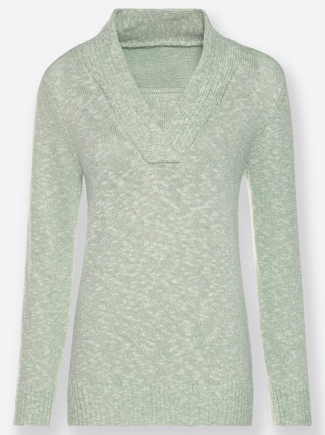 Classic Basics V-Ausschnitt-Pullover »Pullover«