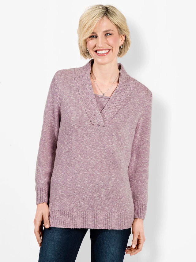 Classic Basics V-Ausschnitt-Pullover »Pullover«