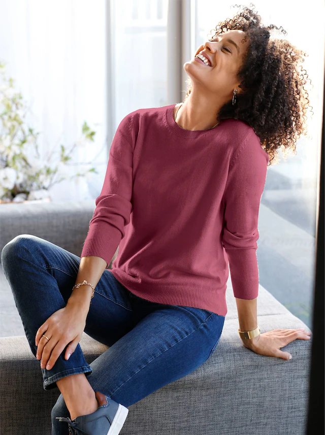 Classic Basics Rundhalspullover »Rundhals-Pullover«