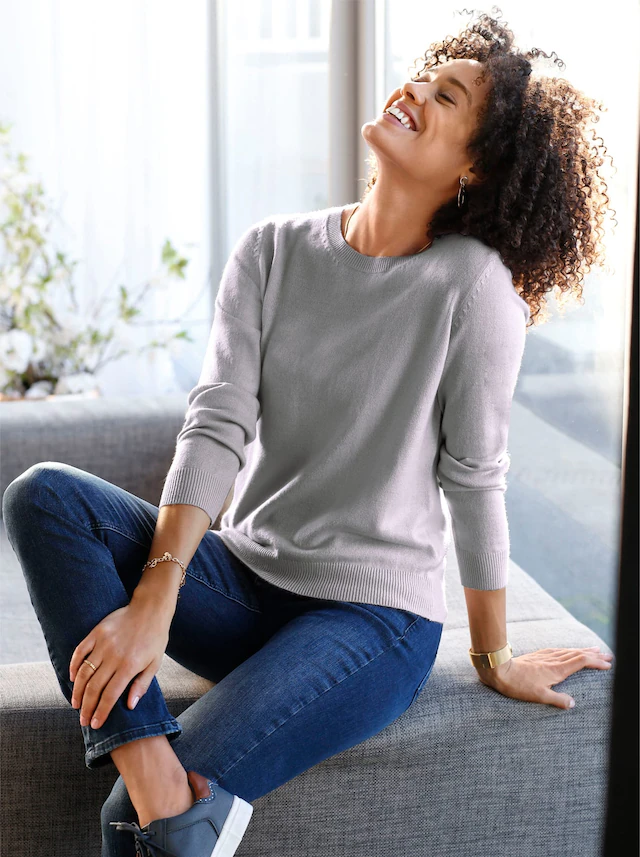 Classic Basics Rundhalspullover »Rundhals-Pullover«