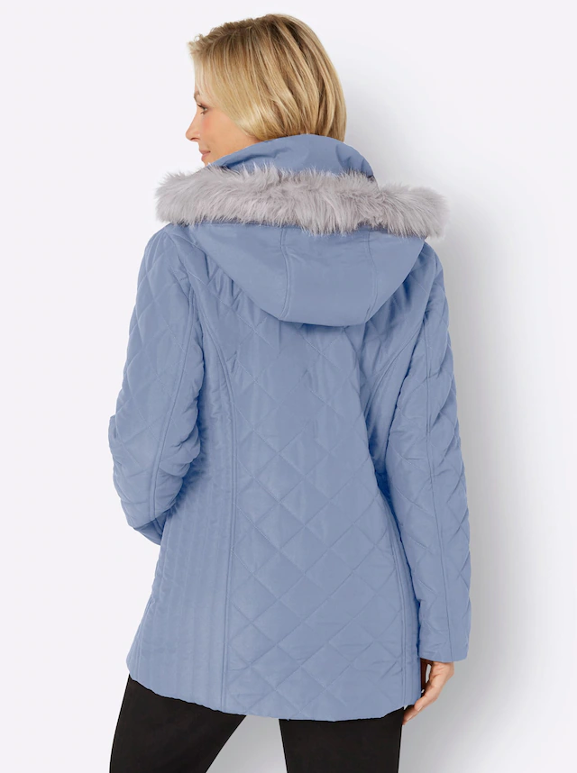 Classic Basics Steppjacke mit Kapuze