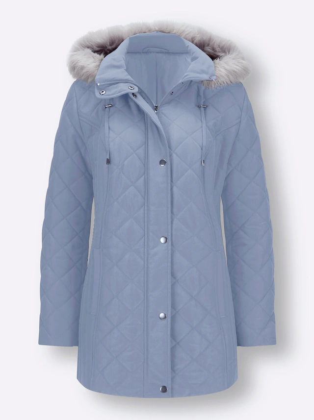 Classic Basics Steppjacke mit Kapuze