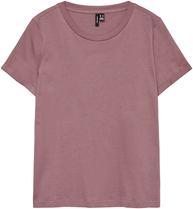 Vero Moda Kurzarmshirt »VMPAULA S/S T-SHIRT NOOS« Baumwolle, regular fit
