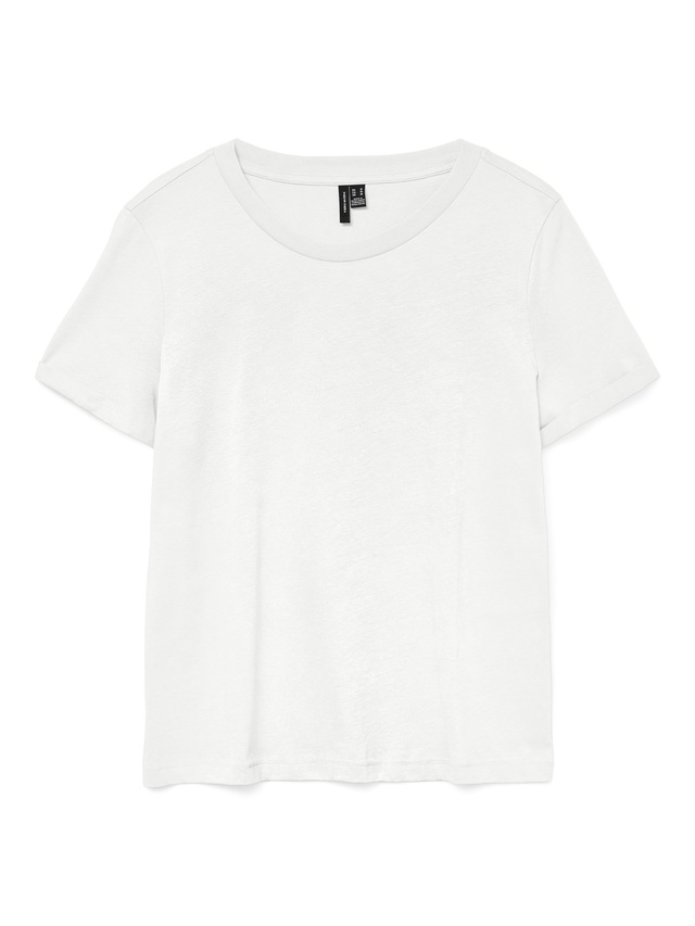 Vero Moda Kurzarmshirt »VMPAULA S/S T-SHIRT NOOS« Baumwolle, regular fit