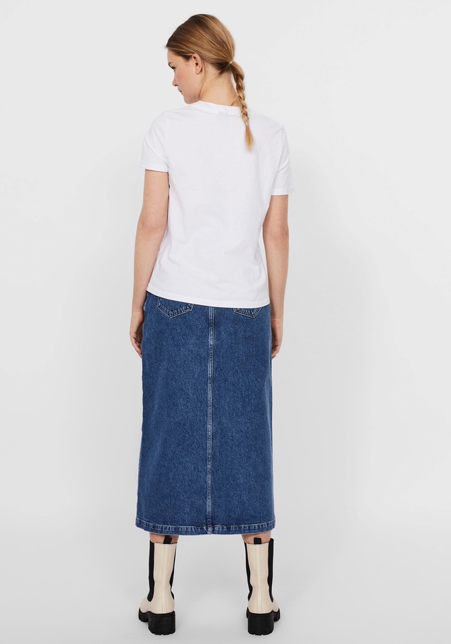 Vero Moda Kurzarmshirt »VMPAULA S/S T-SHIRT NOOS« Baumwolle, regular fit