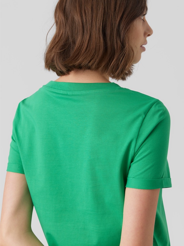 Vero Moda Kurzarmshirt »VMPAULA S/S T-SHIRT NOOS« Baumwolle, regular fit