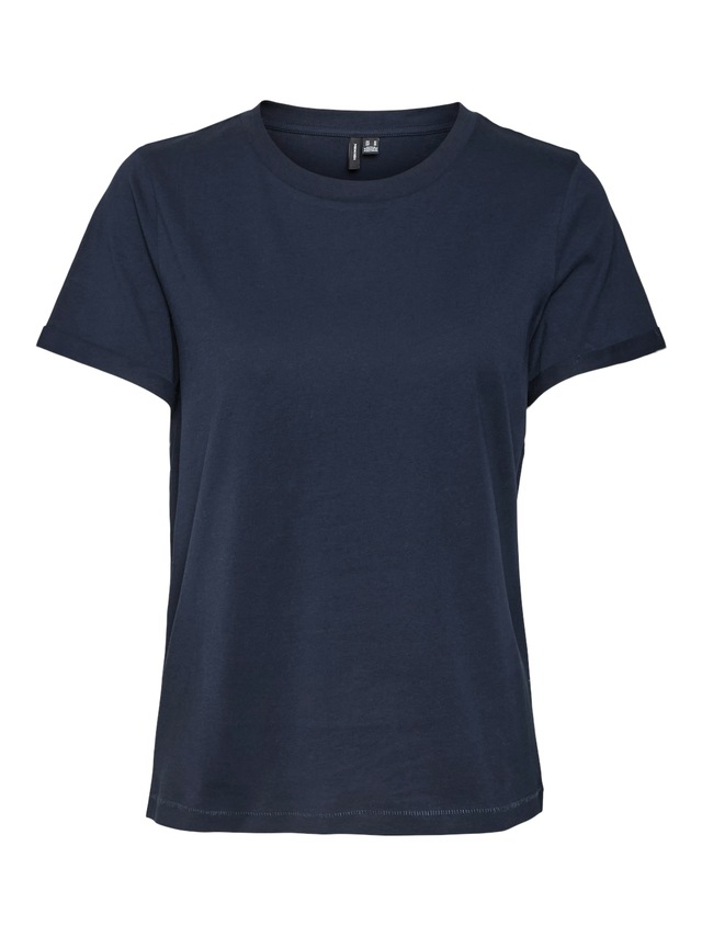 Vero Moda Kurzarmshirt »VMPAULA S/S T-SHIRT NOOS« Baumwolle, regular fit