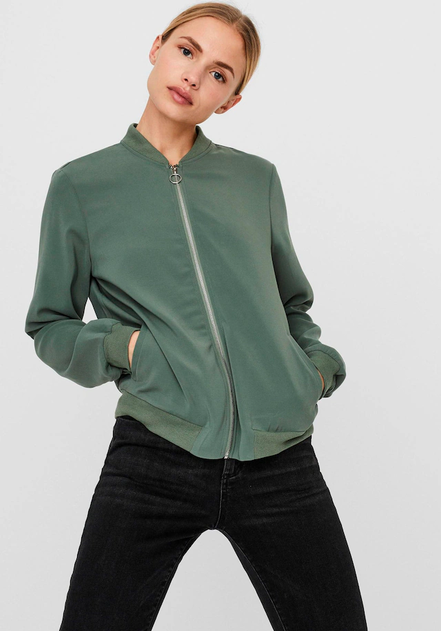 Vero Moda »VMCOCO L/S BOMBER NOOS« Materialmix