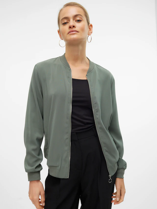 Vero Moda »VMCOCO L/S BOMBER NOOS« Materialmix