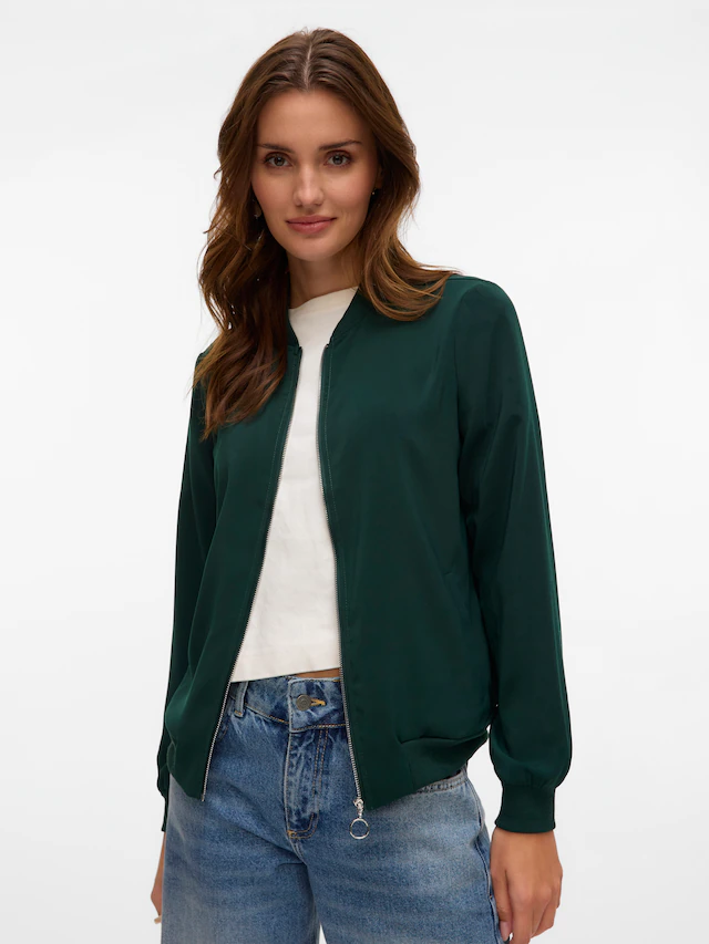 Vero Moda »VMCOCO L/S BOMBER NOOS« Materialmix