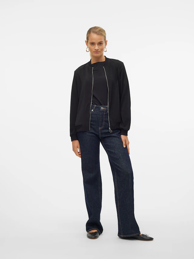 Vero Moda »VMCOCO L/S BOMBER NOOS« Materialmix