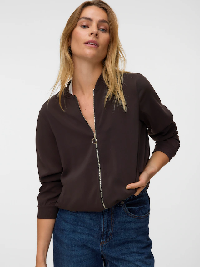 Vero Moda »VMCOCO L/S BOMBER NOOS« Materialmix