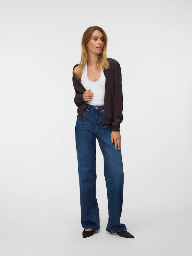 Vero Moda »VMCOCO L/S BOMBER NOOS« Materialmix