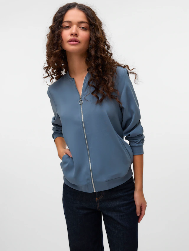Vero Moda »VMCOCO L/S BOMBER NOOS« Materialmix