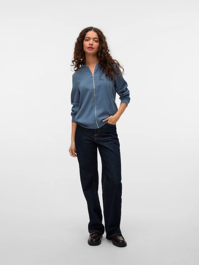 Vero Moda »VMCOCO L/S BOMBER NOOS« Materialmix