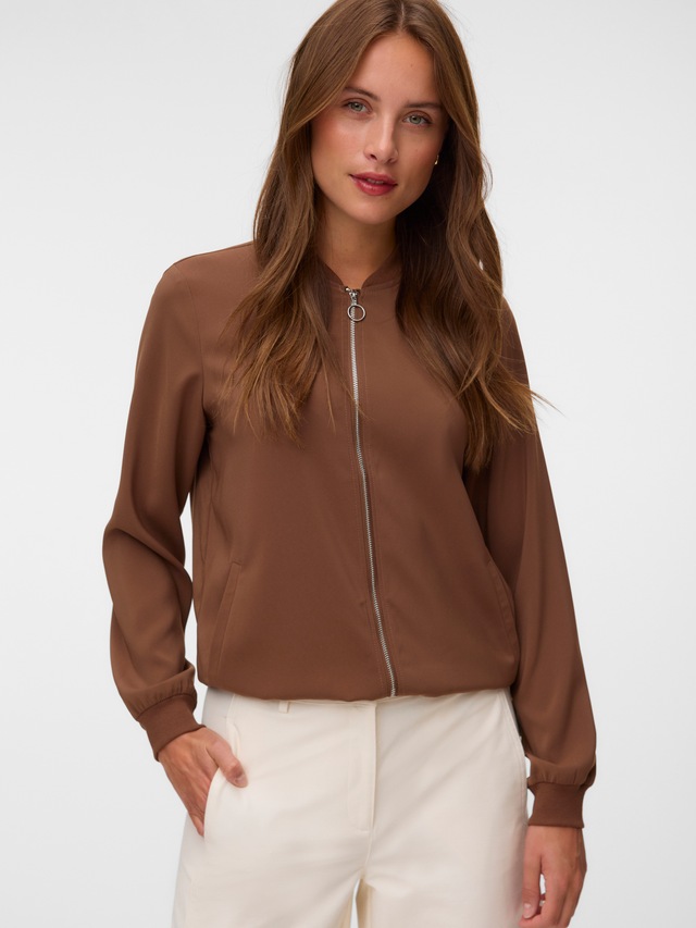 Vero Moda »VMCOCO L/S BOMBER NOOS« Materialmix