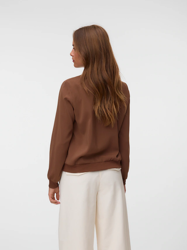 Vero Moda »VMCOCO L/S BOMBER NOOS« Materialmix