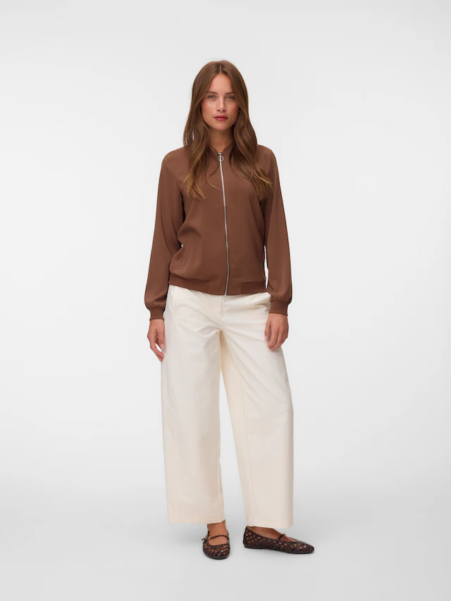 Vero Moda »VMCOCO L/S BOMBER NOOS« Materialmix