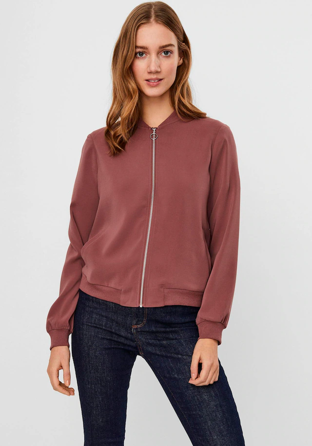 Vero Moda »VMCOCO L/S BOMBER NOOS« Materialmix