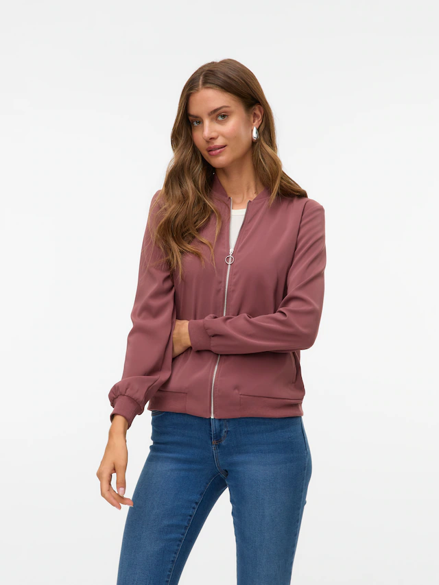 Vero Moda »VMCOCO L/S BOMBER NOOS« Materialmix